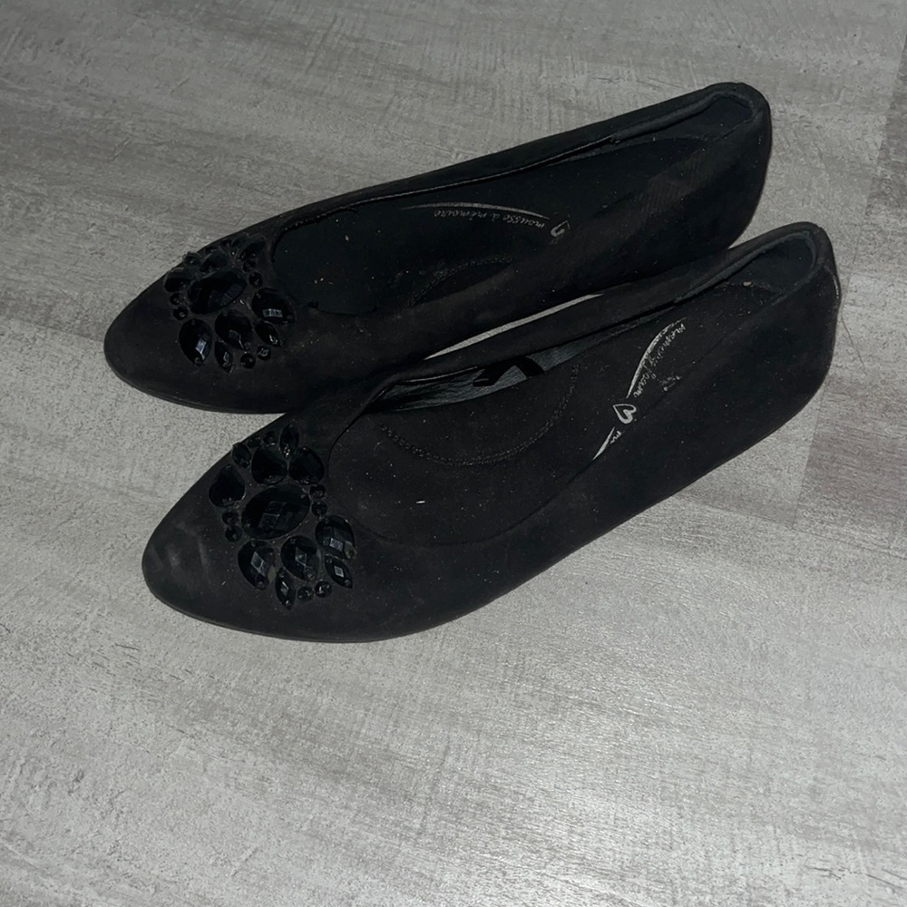 Black Dress Flats